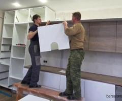 Монтаж мебели для ванных и кухонь - 8