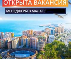 Вакансия: Менеджер по продажам в Малаге